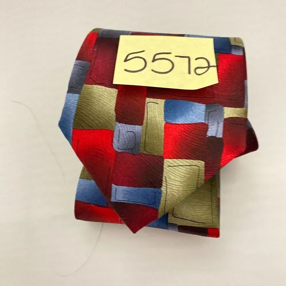 #5572 J. Garcia Another Butterfly Collection Fifty-Two  Abstract Necktie 59X3.5